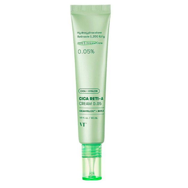 VT Cosmetics - Cica Reti-A Cream 0,05% – Veido Kremas su Retinoliu – 30 ml