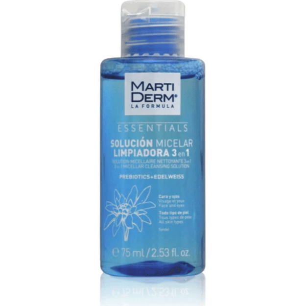  MARTIDERM MICELINIS VALOMASIS TIRPALAS VEIDUI IR AKIMS MICELAR LIMPIADORA, 75 ML