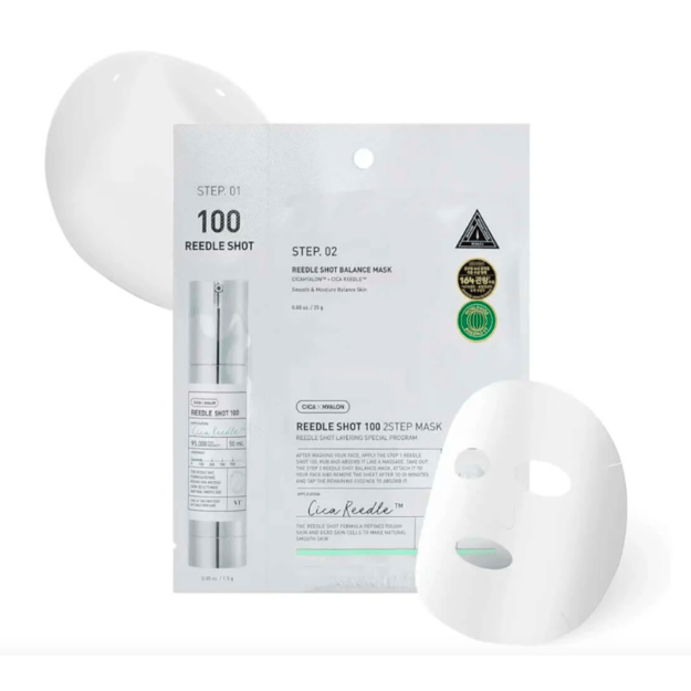VT Cosmetics - Reedle Shot 100 2 Step Mask - bandomasis mini rinkinys