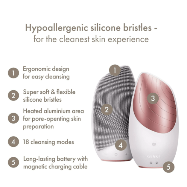 Sonic Thermo facial  brush 6 in 1 2