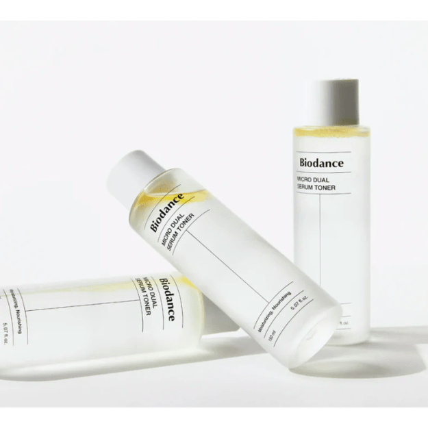 BIODANCE Micro Dual Serum Toner - dvifazis veido tonikas 150ml 1